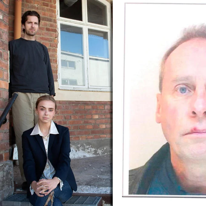 Louise Ekelund och Tobias Johannesson, producenter för avsnittet som handlar om styckmördaren Anders Eberhardt från Nyköping.