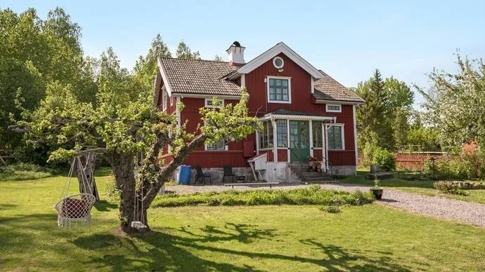Näst högst upp på listan var den lantliga villan i Torstuna