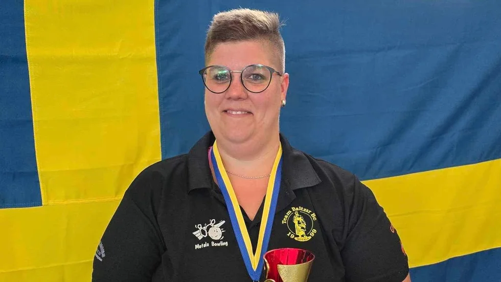 Team Baltzars spelare Sabina Nilsson är klar för para-VM i bowling som spelas i Hongkong 17-24 januari.