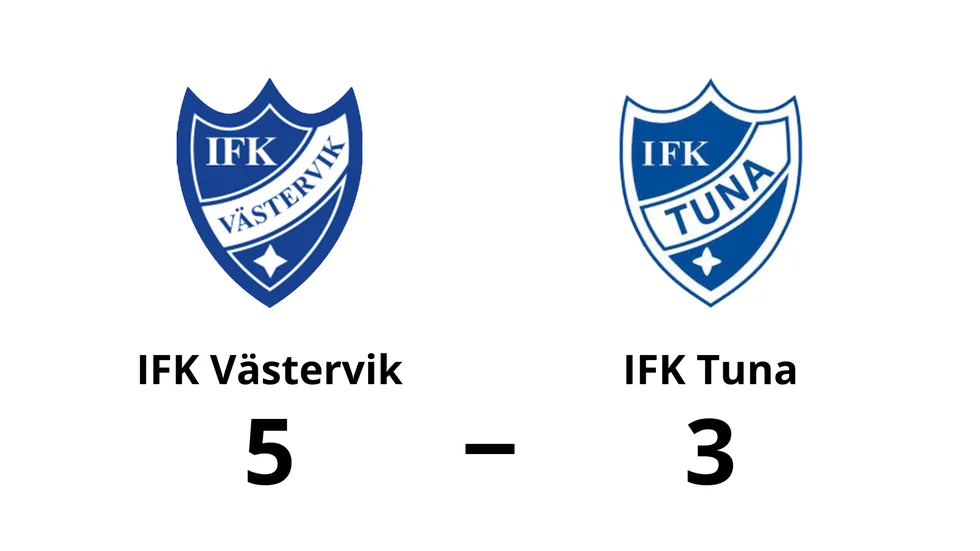 IFK Västervik vann mot IFK Tuna