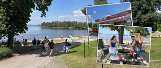 Så njuter Eskilstuna av supervärmen