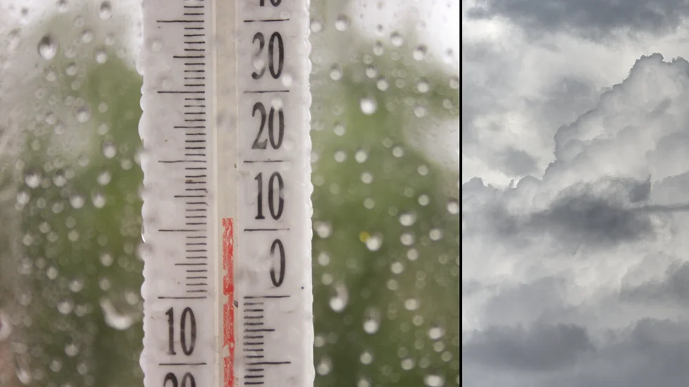 Moln och regn är att vänta närmaste dagarna.