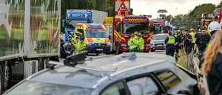 Masskrock på E6 – 17 skadade