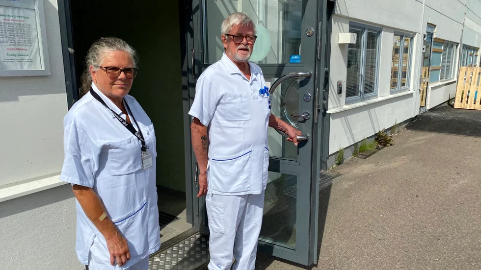 Anita Mohall och Björn Fagrell, jobbar som läkare respektive ledningssjuksköterska på vaccinationsenheten Luxor. De anser att verksamheten behövs i Motala.
