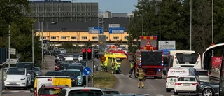 Mopedist misstänkt för rattfylleri efter olycka