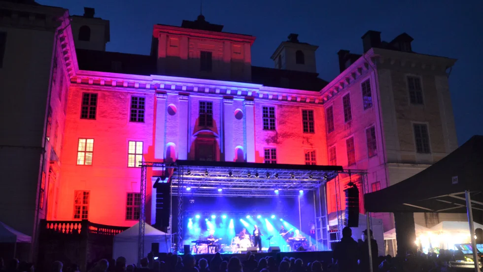 På fredag och lördag kommer Mälsåker slott att förvandlas till en stor konsertscen under Stallarholmens visdagar.