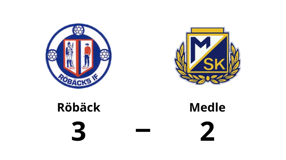 Röbäcks IF vann mot Medle SK