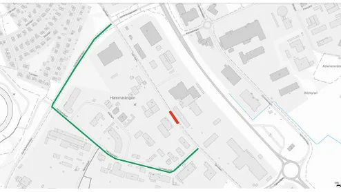 Tjärnvägen i Skellefteå kommer att hållas avstängd för asfaltering kommande dagarna.