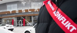 Tesla-strejken kan fördjupas –  Seko varslar om nya åtgärder