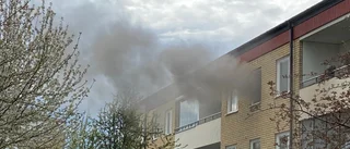 Bostad eldhärjades i Nyby – polisen utreder mordbrand