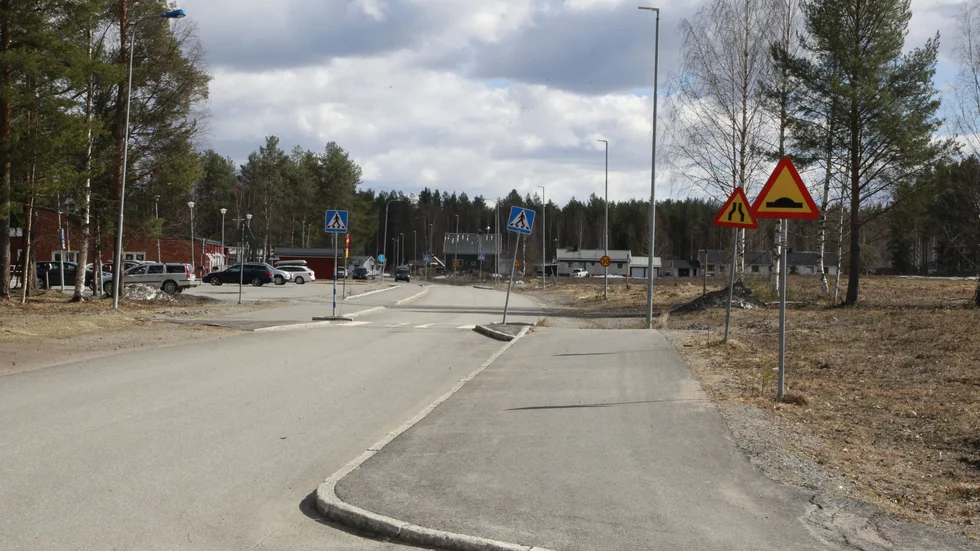 Trots närheten till skola och förskola är många tomter obebyggda på Bäckängen. Nu vill Älvsbyalliansen bygga på raden närmast vägen där tomterna än så länge är osålda.