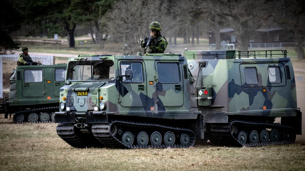The military may become more visible in Västerbotten in the near future. (Archive image)