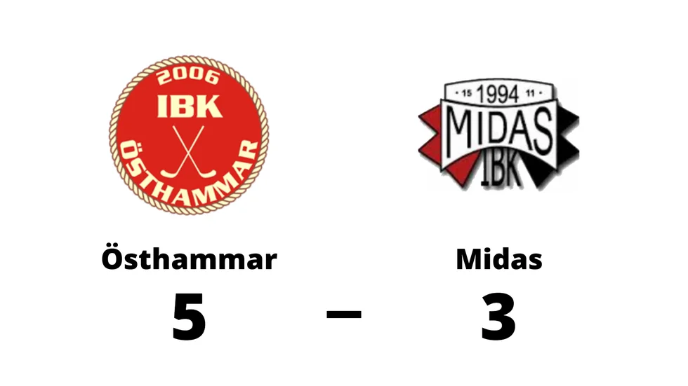 IBK Östhammar vann mot Midas IBK