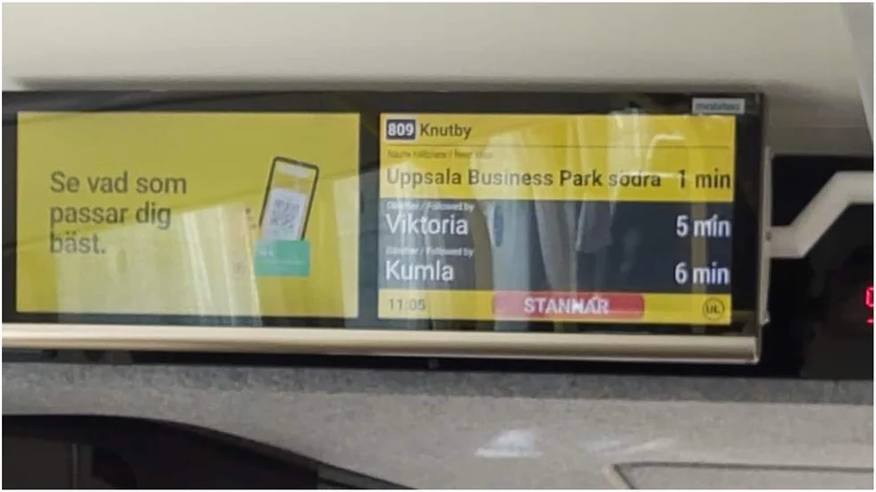 Buss 804 och andra bussar går dit de ska även om de är felskyltade.