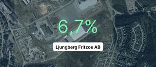Brant intäktsfall för Ljungberg Fritzoe AB