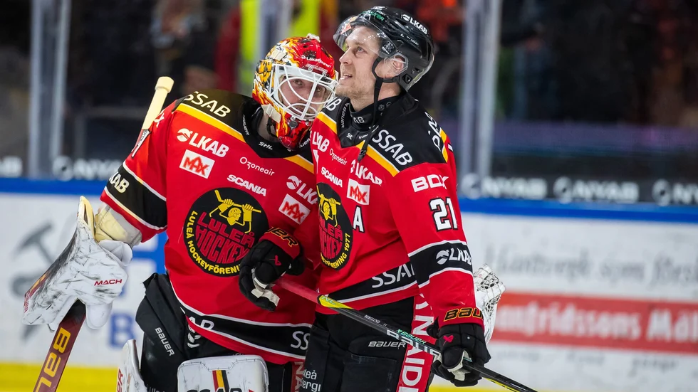 Joel Lassinantti och Juhani Tyrväinen var nöjda efter att ha pressat fram en tredje och avgörande match mot Örebro på måndag.