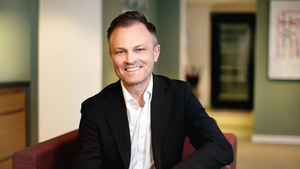 Martin Brönner, ny chef på Carnegie Private Bankings Linköpingskontor.