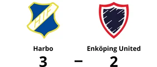 Ledning i halvtid - då tappade Enköping United och förlorade