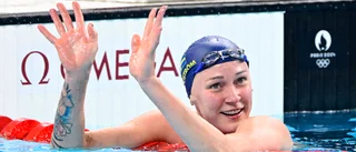 Sarah Sjöström sätter olympiskt rekord i 50 meter frisim