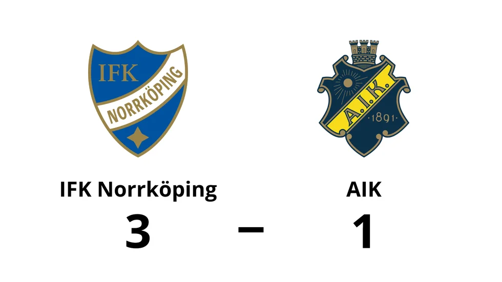 IFK Norrköping vann mot AIK