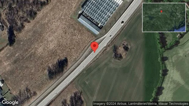 Stillastående fordon på väg 953