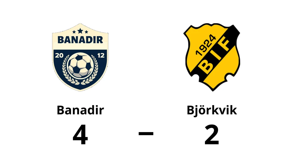 Banadir IK vann mot Björkviks IF