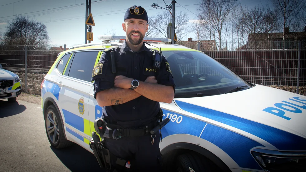 Roland Komaromi, presstalesperson på polisen. 
