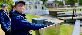 En dag i Borenshult: "Det heter slussvärd, inte slussvakt"