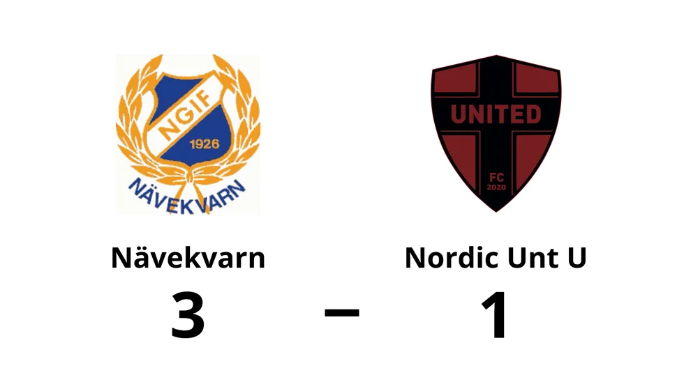 Nävekvarns GoIF vann mot Nordic United FC U