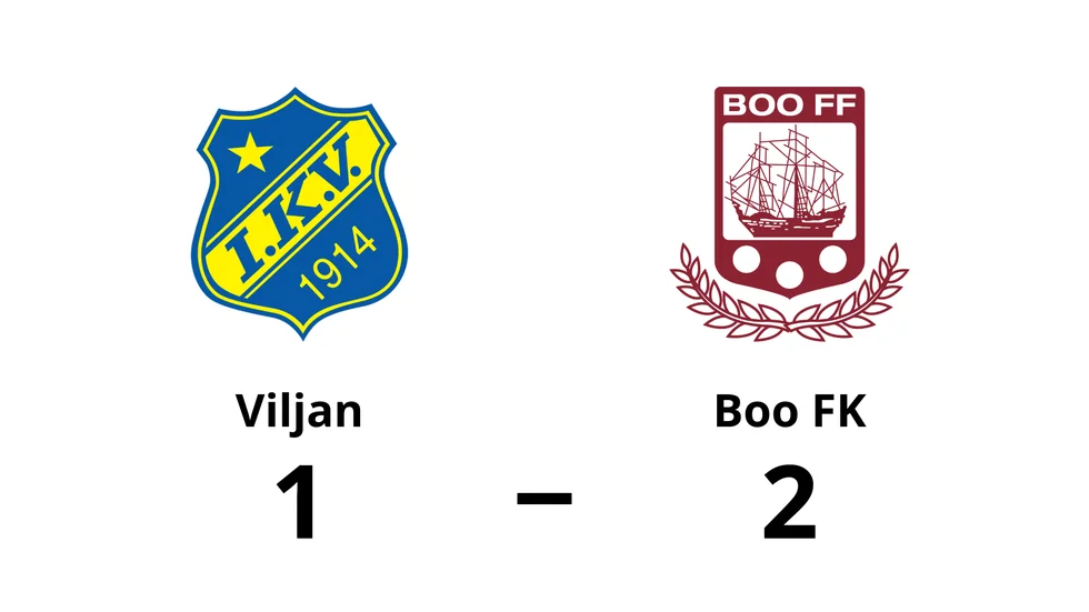IK Viljan Strängnäs förlorade mot Boo FF