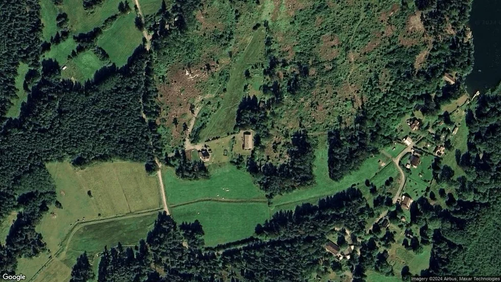 Området kring Bergshyddevägen 16