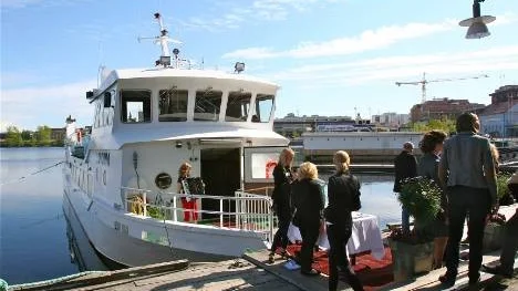 Det är tio år sedan M/S Laponia trafikerade Piteå men i sommar kommer båten att göra turer i Piteå skärgård. (Arkivbild)