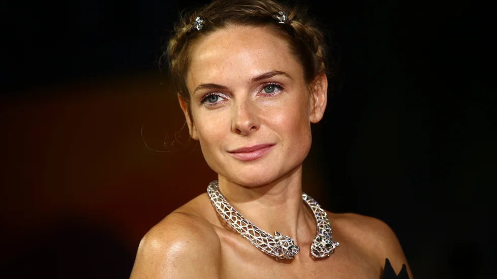 Rebecca Ferguson spelar avancerad robot i en ny podcastserie. Arkivbild.