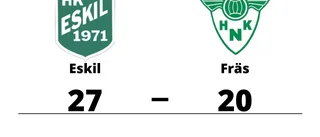 Seger för Eskil hemma mot Fräs