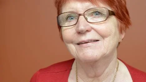 Barbro Ternert, ordförande i Arvidsjaurs musik- och riksteaterförening.