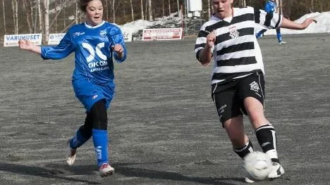 Arvidsjaur, här representerat av Veronika Johansson, var steget efter Frida Rosengren och de övriga i Munksund.