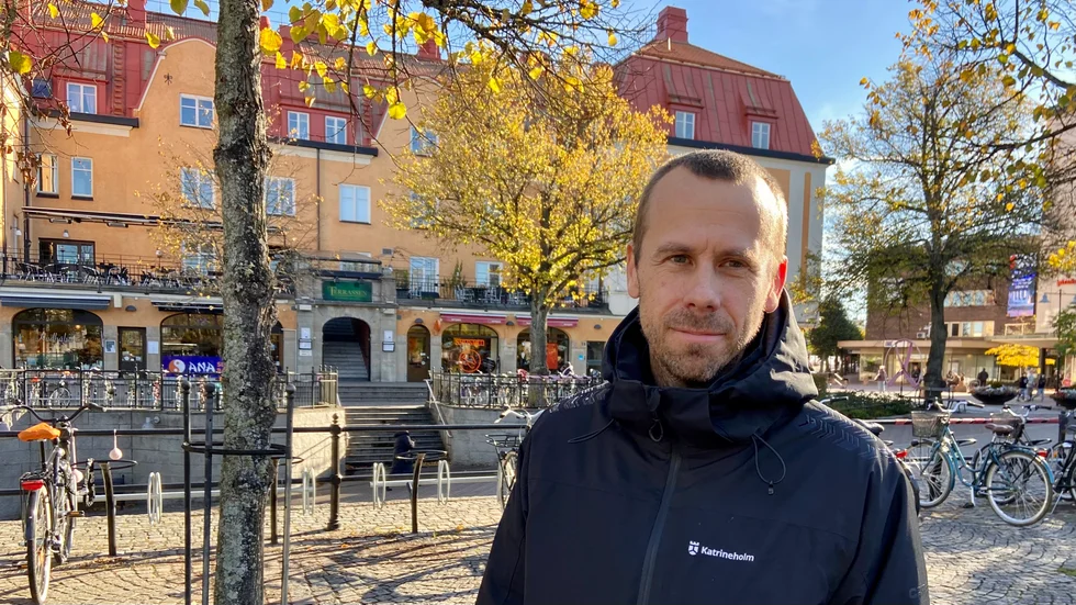 Tobias Plantin är säkerhetschef i Katrineholms kommun.