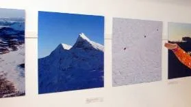 Nu fotograferar Maria Söderberg snö, och bilderna visas på Galleri Laisdalen i Laisvall.