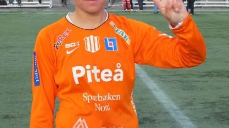 June Pedersen låg bakom Piteås seger med ett mål och två målgivande passningar.