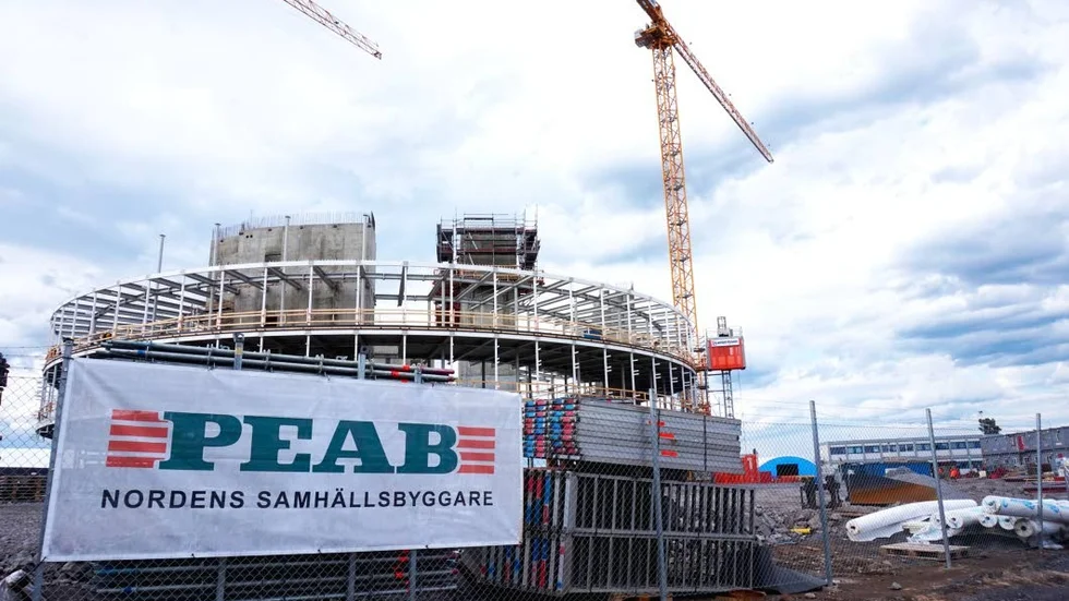 Ägare. Peab har skjutit upp det planerade bygget av 200 bostäder
