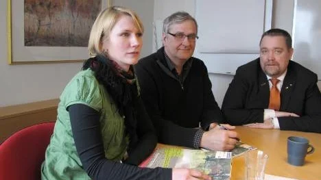 Bönderna i Norrbotten är något mer positiva vad gäller lönsamheten i år jämfört med de två senaste åren. Det framgår av årets Lantbruksbarometer, som på torsdagen presenterades i Luleå av Linnea Larsson, LRF Konsult, Herbert Nyman, LRF Norrbotten (mitten), och Tomas Lejon, Swedbank.