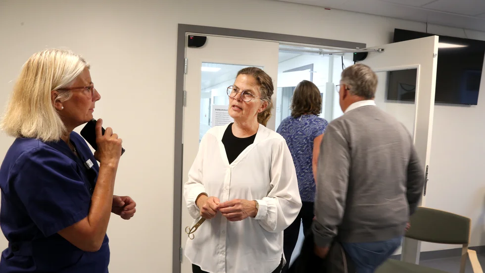 Kajsa Holmström,  lokalstrateg på hälso- och sjukvårdsförvaltningen, känner sig fortsatt trygg med att ombyggnationen kommer bli av.