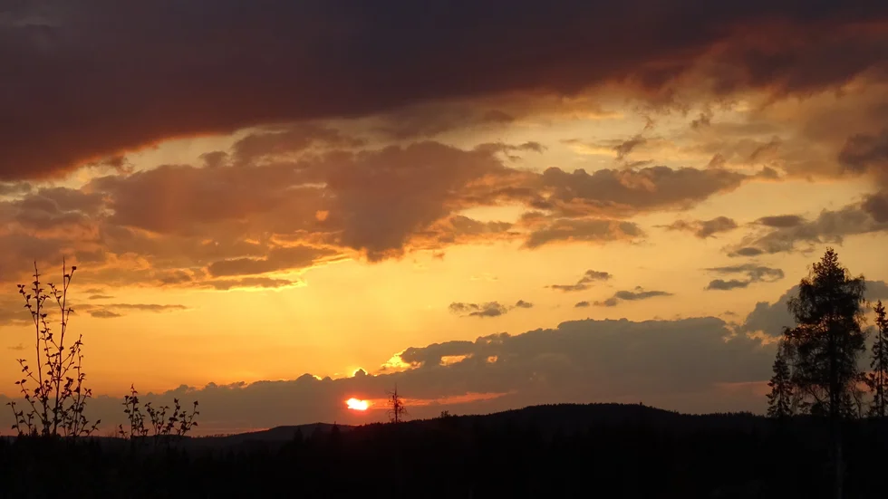 Augustihimmel.