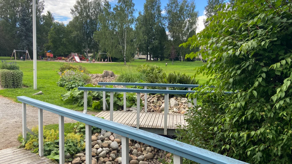 Mannen i 30-årsåldern misstänks för hot och ofredande i Badhusparken, men utredningsläget är svårt då inga fler offer eller vittnen hört av sig. (Arkivbild)