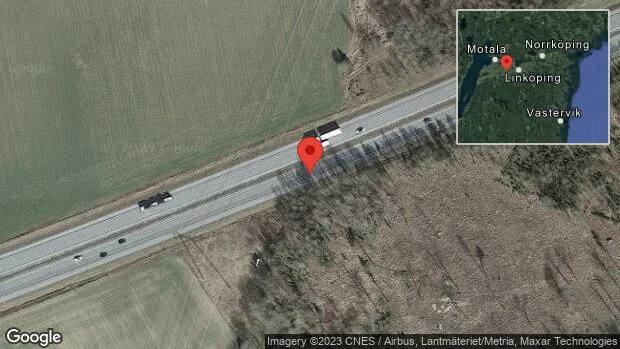 Trafikolycka med lastbil