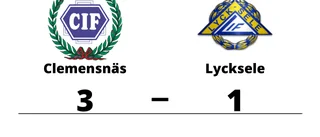 Clemensnäs säkrade hemmaseger mot Lycksele