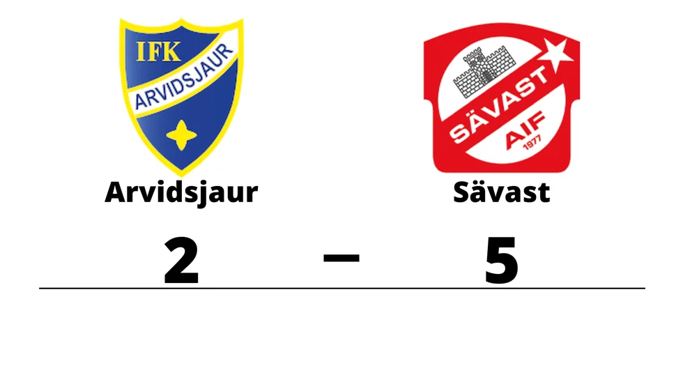 IFK Arvidsjaur FK förlorade mot Sävast AIF