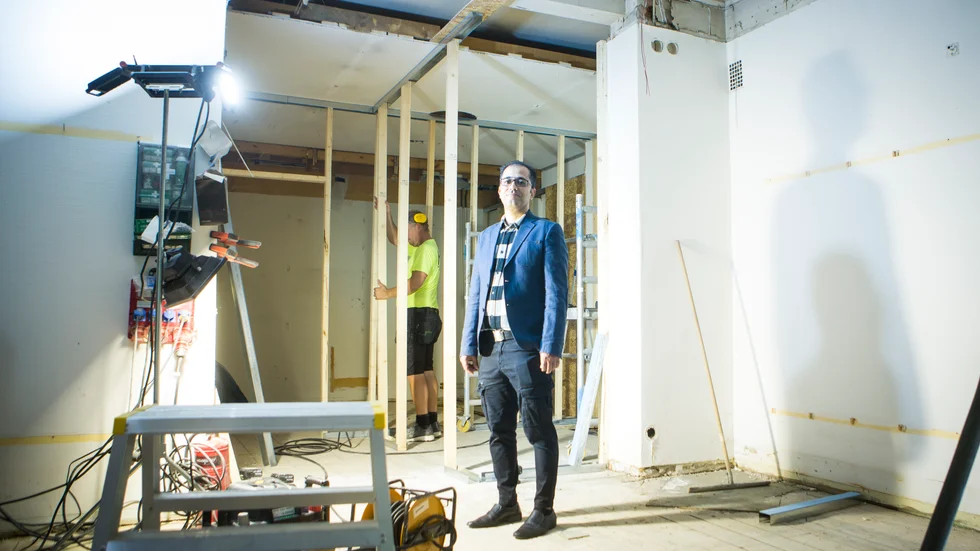 Ebrahim Mahboubi är ny franchisetagare för Subway i Katrineholm som också ska byta lokal.