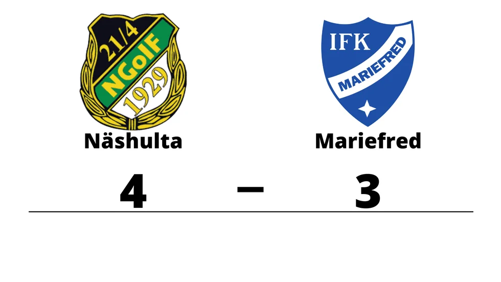 Näshulta GoIF vann mot IFK Mariefred