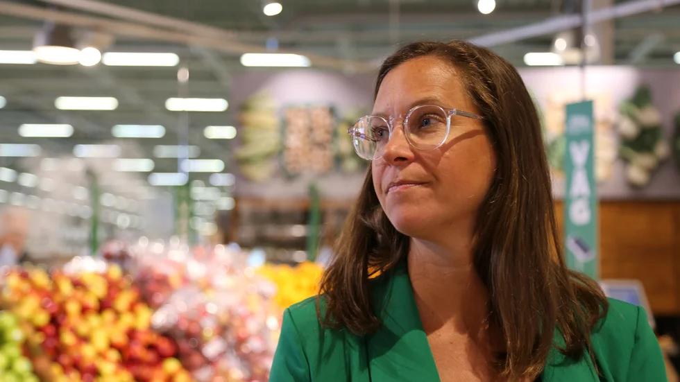 Frida Ganshed, VD för Coop Gotland.